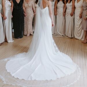 Sara Gabriel Cathedral Length Veil